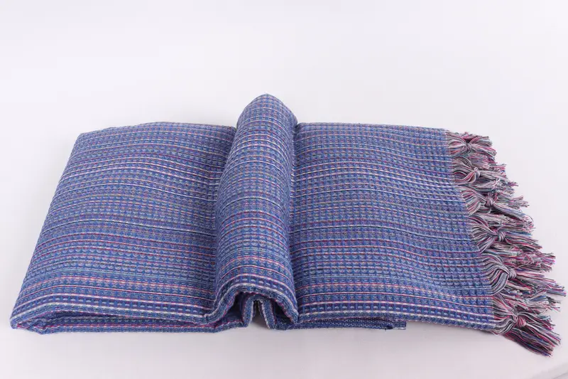 Custom Blanket, Sofa Cover, Bachelorette Gifts, Custom Wedding Gift From Bridesmaid, Turkish Tablecloth, Woven Blanket, 92x88 Cotton Geometric Towel - 6