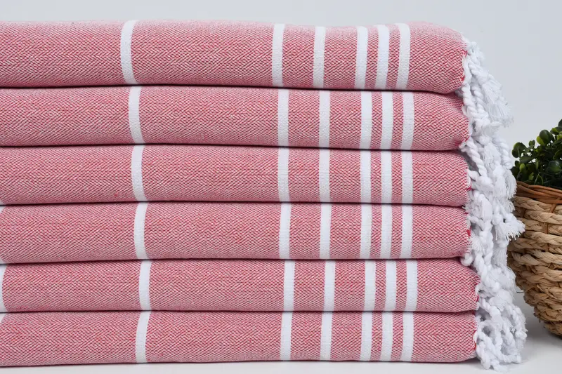 Küçük banyo havluları, kişiselleştirilmiş hediye, monogramlı el havlu, 38x18 pamuklu çizgili havlu, Türk havlu monogramı, onun için kişiselleştirilmiş hediye - 2
