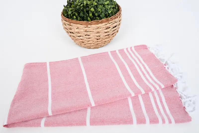 Küçük banyo havluları, kişiselleştirilmiş hediye, monogramlı el havlu, 38x18 pamuklu çizgili havlu, Türk havlu monogramı, onun için kişiselleştirilmiş hediye - 4