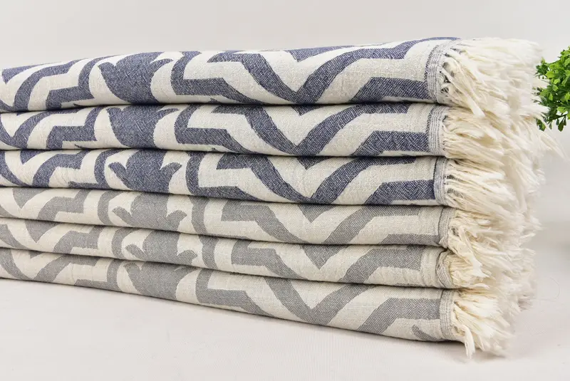 40x24 Linen Tulip Patterned Towel, Kitchen Towel, Wedding Gift, Turkish Tea Towel, Holiday Towel, Gift For The Home Decor, Personalize Gift - 3