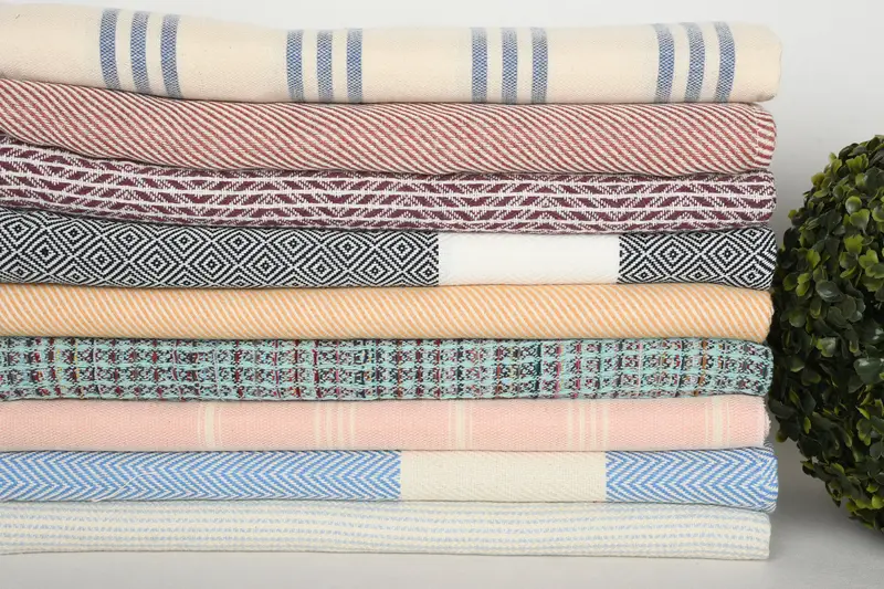 36x18 Cotton Set of 10 Towel, Turkish Tea Towel, Best Friend Christmas Gift, Bridal Shower Gift, Monogrammed Hand Towel, Travel Towel, Kitchen Towel - 3