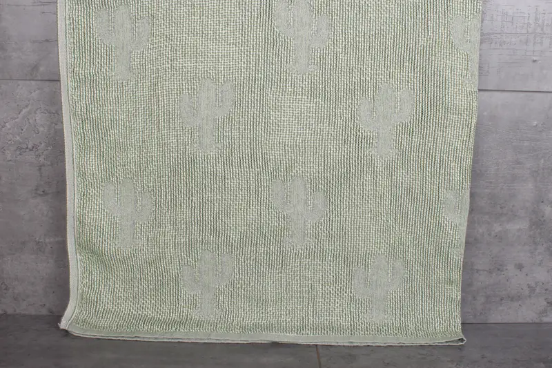 Turkish Blanket, Spooky Bachelorette Party, Organic Throw, Woven Blanket, Throw Blanket Couch, 50x48 Cotton Cactus Design Towel, Valentines Day Gift - 1