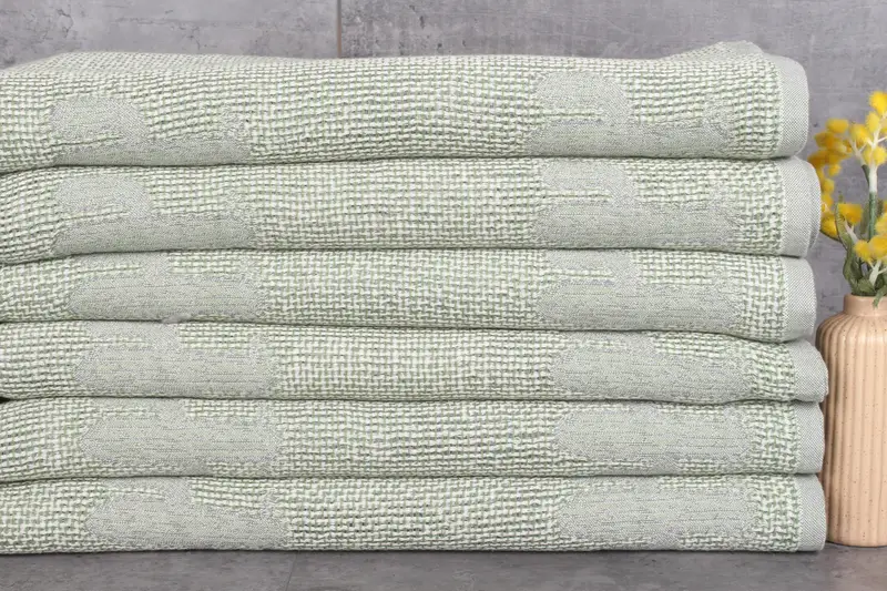 Turkish Blanket, Spooky Bachelorette Party, Organic Throw, Woven Blanket, Throw Blanket Couch, 50x48 Cotton Cactus Design Towel, Valentines Day Gift - 2