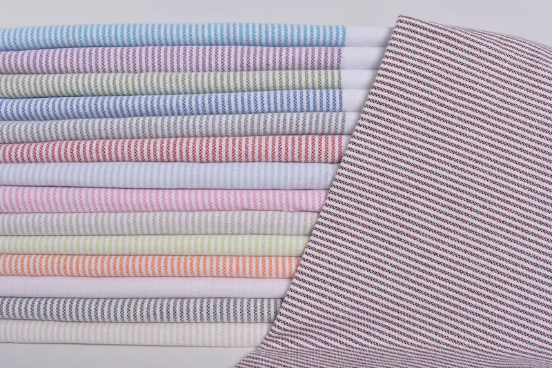 Lightweight towel, 70x40 Cotton Striped Towel, Quick-dry towel, Bridesmaid Towel, Custom Gift, Hammam Towel USA, Home Decor Towel, Bachelor Towel - 2