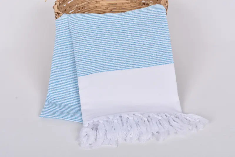 Lightweight towel, 70x40 Cotton Striped Towel, Quick-dry towel, Bridesmaid Towel, Custom Gift, Hammam Towel USA, Home Decor Towel, Bachelor Towel - 5
