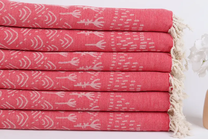 Spa Towel, Gift Boxes Towel, Beach Towel Monogram, Organic towel, Handmade Gift, Thin towel, Summer Gift Ideas, 68x40 Cotton Mountain Design Towel - 4