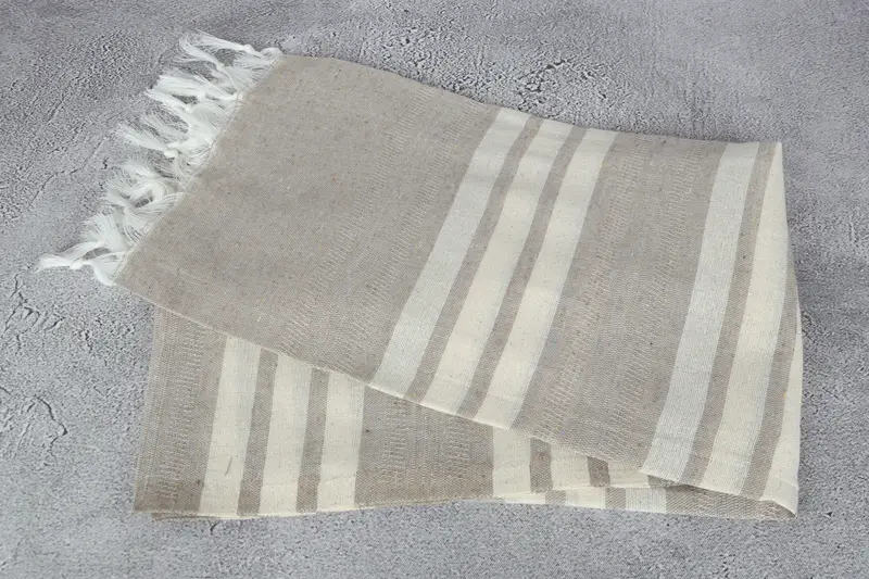 Beach towel, 68x40 Cotton Striped Towel, Bridesmaid Gift, Custom Turkish Towel, Xmas Gifts, Lightweight Turkish towel for beach, Housewarming Gift - 7