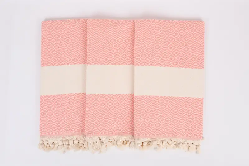 Wedding Gift For Bride, Turkish Towel USA, Spooky Bachelorette Party Favors, Sand-free towel, Bridal Shower Gift, 70x40 Cotton Diamond Towel - 7
