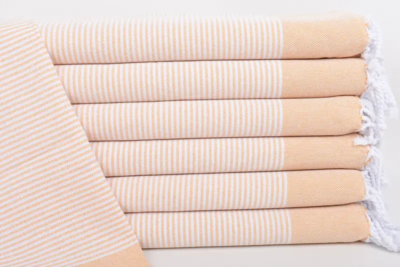 Boyfriend Gift, 40x18 Cotton Striped Towel, Valentines Day Gift Idea, Small Bath Towels, Personalized Kitchen Towel, Monogram Hand Towel, Gym Towel - 1