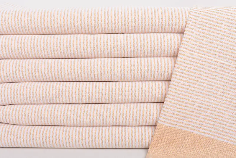Boyfriend Gift, 40x18 Cotton Striped Towel, Valentines Day Gift Idea, Small Bath Towels, Personalized Kitchen Towel, Monogram Hand Towel, Gym Towel - 2