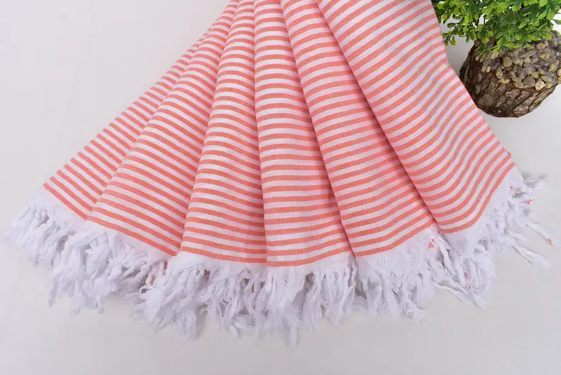 Valentines Day Gift For Her, Summer Towel, 68x36 Cotton Striped Towel, Personalized Towel, Gift For Bride, Bridesmaid Gifts, Large Turkish Towel - 4