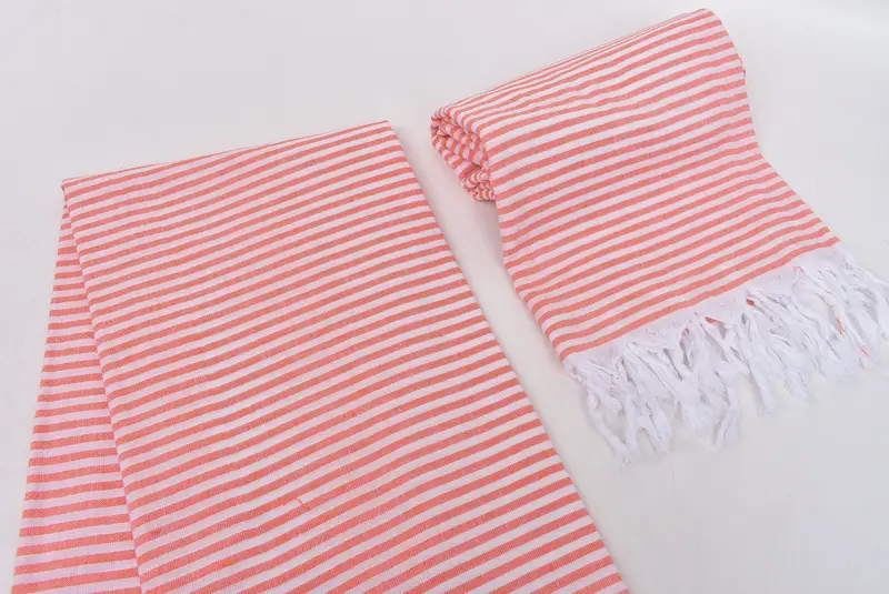 Valentines Day Gift For Her, Summer Towel, 68x36 Cotton Striped Towel, Personalized Towel, Gift For Bride, Bridesmaid Gifts, Large Turkish Towel - 7