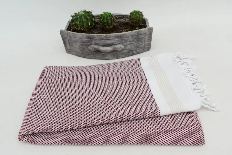 Spa Gift Towel, Anniversary Gift For Her, Fouta towel, Monogram Beach Towel, Cute Beach Towel, Lightweight Turkish towel, 70x40 Cotton Striped Towel - 5
