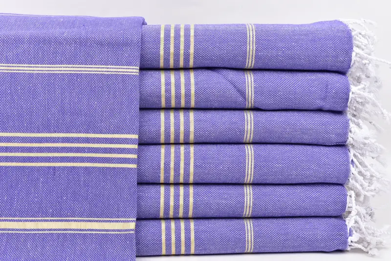 Peshtemal Towel, Luxury towel, Towel With Name, Valentines Gift, 70x40 Cotton Striped Towel, Bachelorette Beach Towel, Gym Towel, Gift For Her - 1