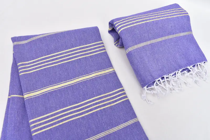 Peshtemal Towel, Luxury towel, Towel With Name, Valentines Gift, 70x40 Cotton Striped Towel, Bachelorette Beach Towel, Gym Towel, Gift For Her - 7