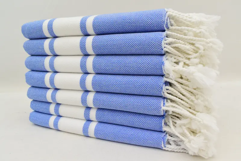 Custom Hand Towel, Custom Turkish Towel, Wedding Gift, Employee Gifts, Best Friend Wedding Gift, Bridesmaid Gifts, 36x24 Cotton Striped Towel - 5