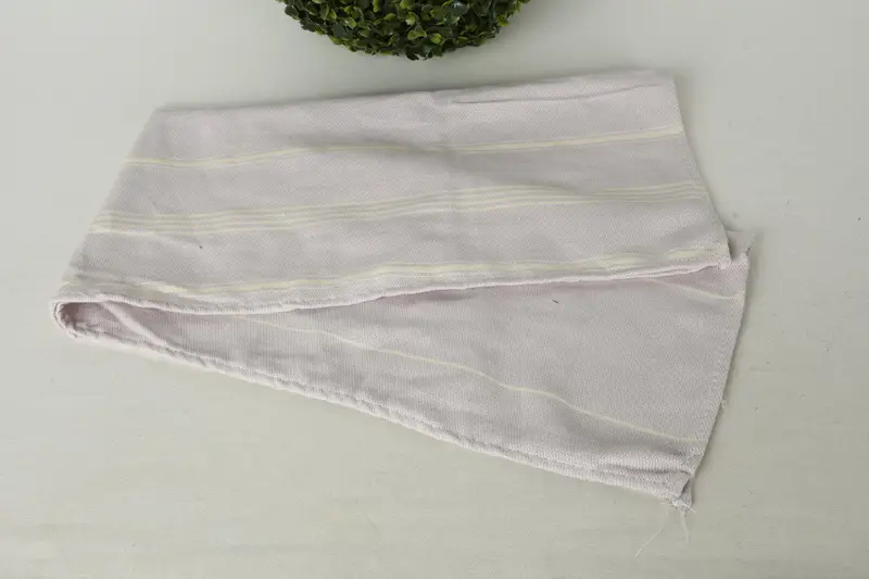 Bathroom Towels, Bridal Party Gifts, Gift For Wedding Day, Custom Hand Towel, 36x20 Cotton Striped Fringeless Towel, Small Bath Towels, Spa Towel - 6