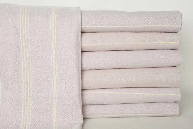 Bathroom Towels, Bridal Party Gifts, Gift For Wedding Day, Custom Hand Towel, 36x20 Cotton Striped Fringeless Towel, Small Bath Towels, Spa Towel - 1
