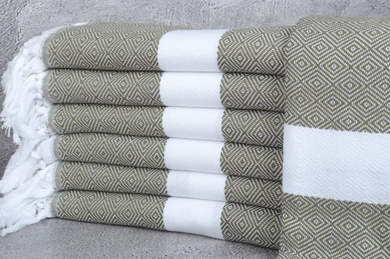 Lightweight towel, 70x40 Cotton Diamond Towel, Personalized Turkish Beach Towel, Bridal Gifts, Personalized Wedding Gift, Custom Beach Towel - 1