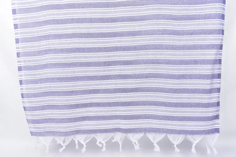 Turkish bath towel, Spa Towel, Welcome Wedding Gift, Handmade Turkish Towel, 70x40 Cotton Striped Towel, Bachelorette Party Favors, Absorbent towel - 8