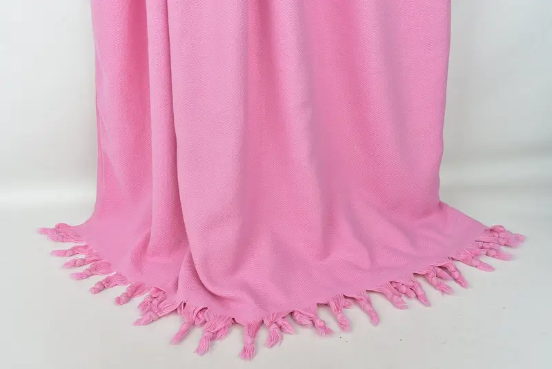 Bachelorette Gifts, 88x70 Cotton Stonewashed Chevron Towel, Halloween Blanket, Cotton Bedspread, Throw Blanket, Woven Blanket, Turkish Blanket Throw - 8