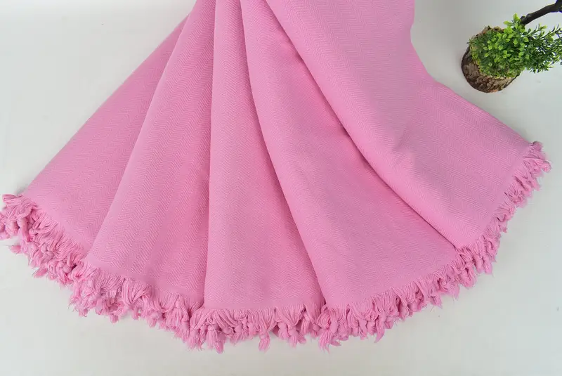 Bachelorette Gifts, 88x70 Cotton Stonewashed Chevron Towel, Halloween Blanket, Cotton Bedspread, Throw Blanket, Woven Blanket, Turkish Blanket Throw - 4