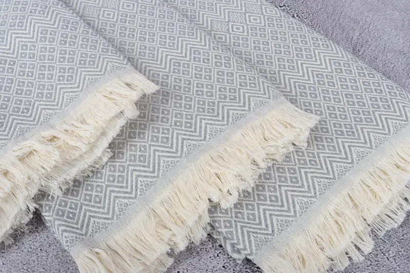Custom Turkish Towel, Bachelorette Party Gifts Bridesmaids, Absorbent Turkish towel, Handmade Gift, 70x40 Cotton Diamond Towel, Bachelorette Favor - 5
