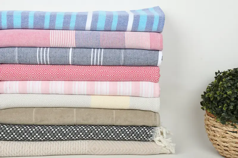 70x40 Cotton Set of 10 Towel, Housewarming Gift, Valentines Day Gift For Her, Wedding Gifts Towel, Turkish towel, Bachelorette Party Favors Beach - 3