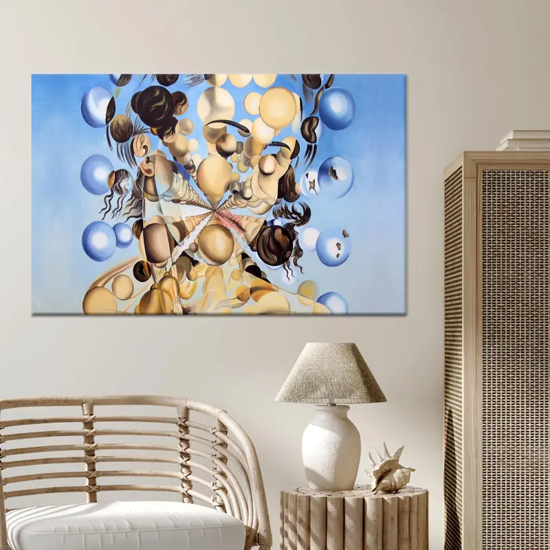 Dali Kadını Soyut Kanvas: Gerçeküstü Sanat, Zarif Dekor