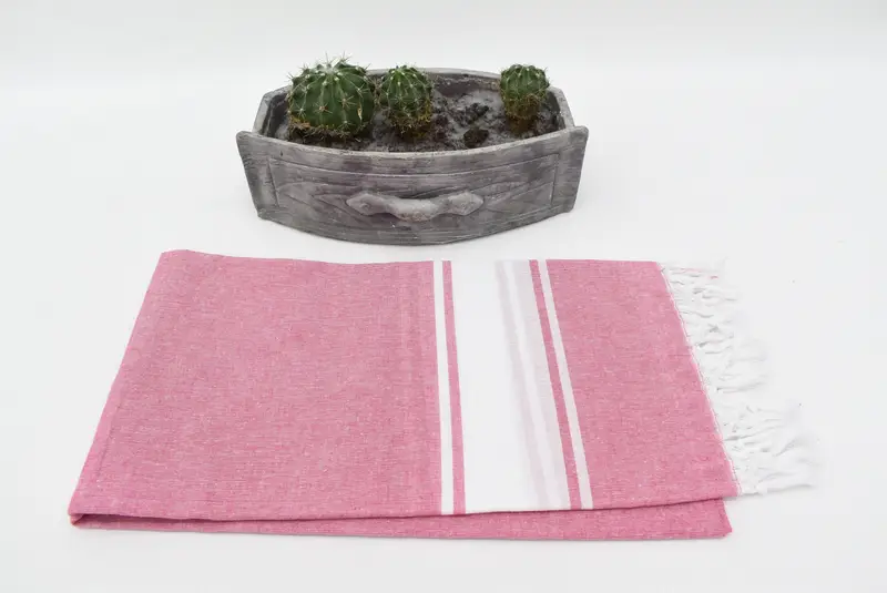 Wedding For Favor, Handmade Turkish Towel, Housewarming Gift, Cute Beach Towel, Turkish towel, Turkish bath towel, 70x40 Cotton Striped Towel - 3