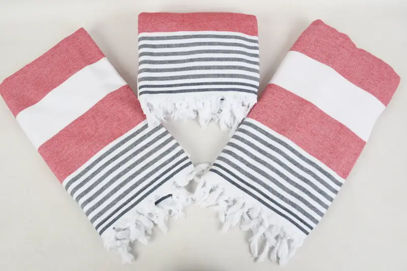 Girls Weekend Favors, 68x36 Cotton Striped Terry Towel, Wedding Shower Gift, Turkish Towel Beach, Lightweight Turkish towel, Monogram Turkish Towel - 8