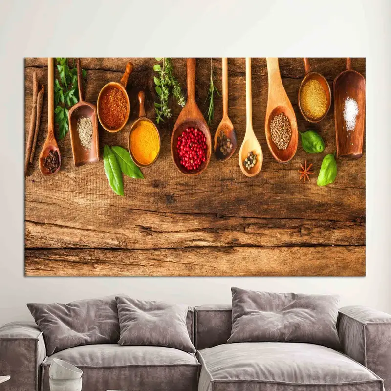 Lienzo colorido y moderno: mejore la decoración de su cocina y comedor