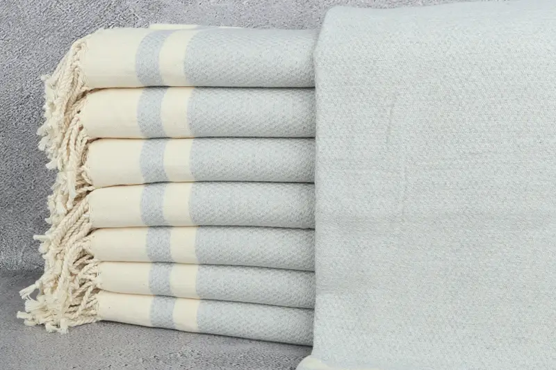 Best Beach Towel, 70x40 Cotton Striped Towel, Employee Gifts, Sand-resistant towel, Custom Wedding Towel, Monogram Towels, Bridesmaid Gift - 1