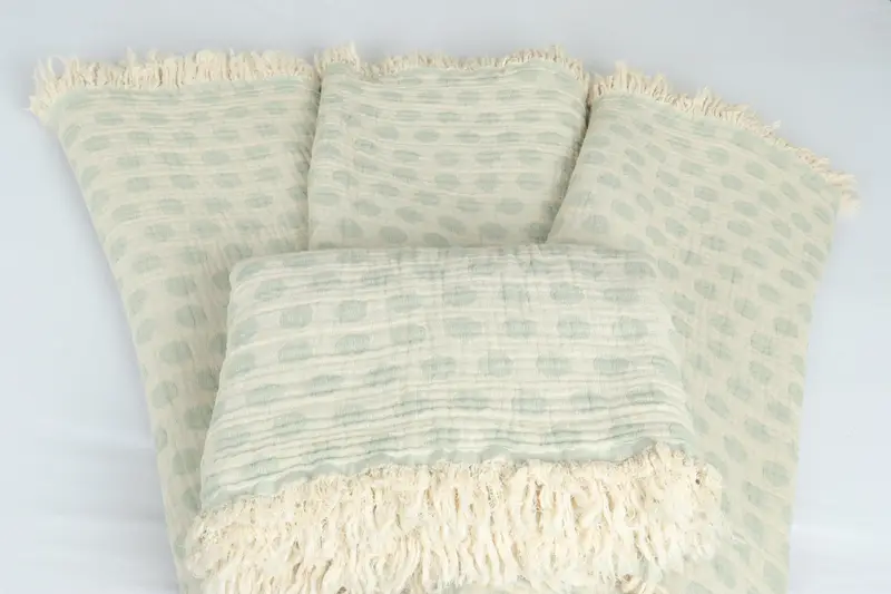 Boho Throw Blankets, Cotton Bedspread, Best Wedding Gift, Turkish Blanket, Halloween Bachelorette Party, Bedspread, 96x70 Cotton Polka Dot Towel - 5