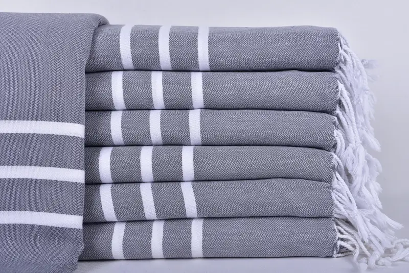 Turkish bath towel, Bridal Gifts, Lightweight towel, Bachelorette Party Gifts, 70x40 Cotton Striped Towel, Halloween Bachelorette Party Favors - 1