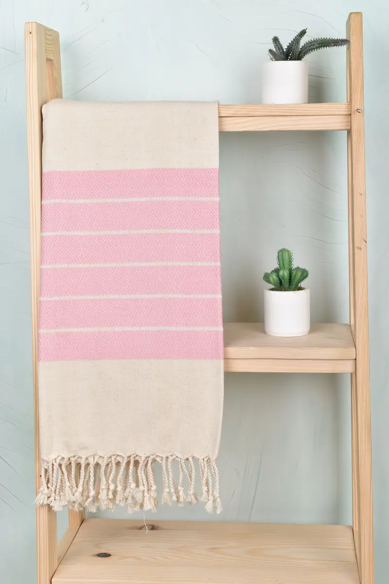 Summer Gift Ideas, Wedding Towel, Large Turkish Towel, Turkish hand towel, Bachelorette Gifts, 68x40 Linen Zig zag Towel, Bachelorette Favor - 8