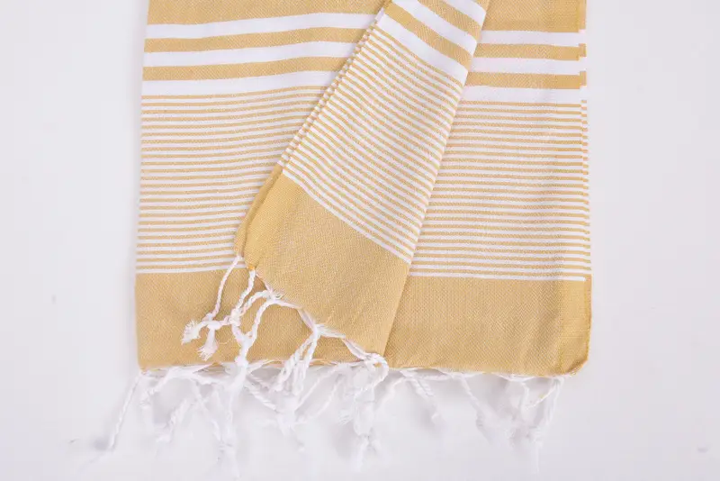 Engagement Gift, Personalized Dish Towel, Monogram Turkish Bath Towel, Personalized Gift, 40x24 Cotton Striped Towel, Monogram Hand Towel - 6