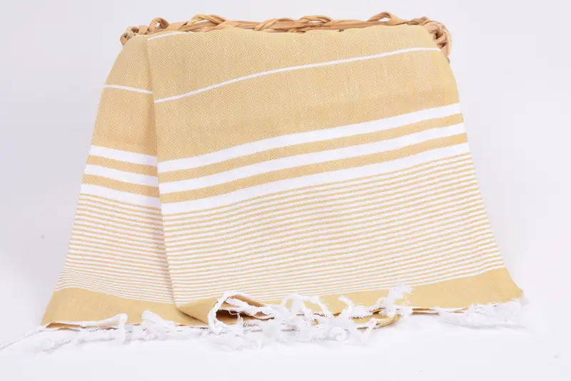 Engagement Gift, Personalized Dish Towel, Monogram Turkish Bath Towel, Personalized Gift, 40x24 Cotton Striped Towel, Monogram Hand Towel - 5