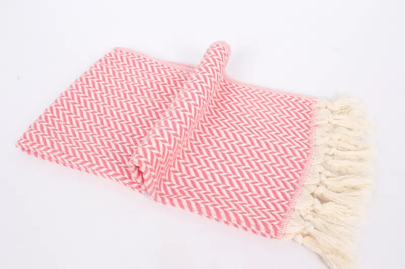 Hand Size Towels, Bridesmaid Gifts, 36x18 Cotton Chevron Towel, Gift For Wedding Day, Personalized Hand Towel, Boyfriend Gift, Bathroom Towels - 6