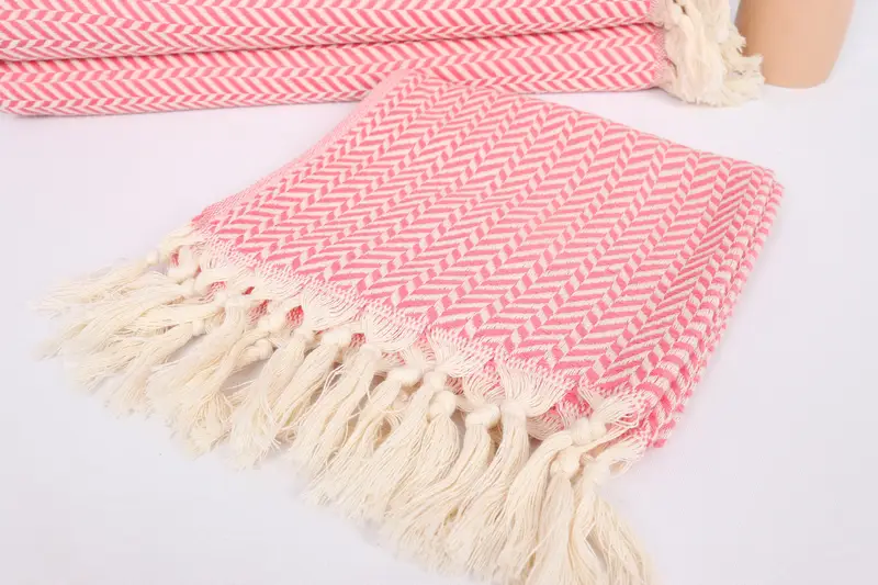 Hand Size Towels, Bridesmaid Gifts, 36x18 Cotton Chevron Towel, Gift For Wedding Day, Personalized Hand Towel, Boyfriend Gift, Bathroom Towels - 5
