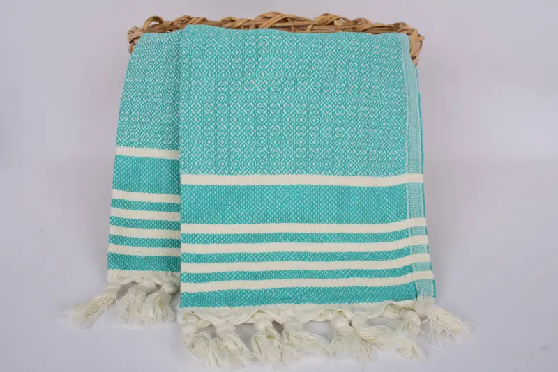Custom Hand Towel, Monogrammed Turkish Towel, Bridesmaid Gifts, 32x16 Cotton Diamond Towel, Gifts For Him, Turkish Hand Towel, Family Gift - 5