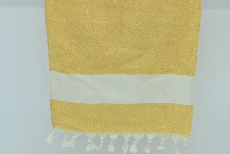 Gift For Mom, Custom Hand Towel, Gift For Her, Personalized Dish Towel, Custom Turkish Towel, 36x18 Cotton Herringbone Towel, Monogrammed Hand Towel - 7