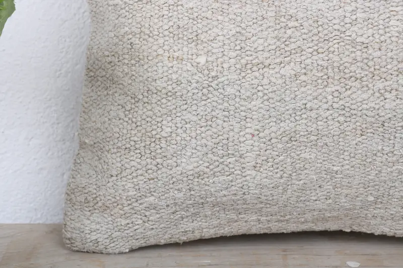 14x14 White Pillow Cover, Pillow for Couch, Turkish Corner Pillow Cover, Home Decor Pillow, Boho Pillow, Cushion, Sofa Cushion - 3