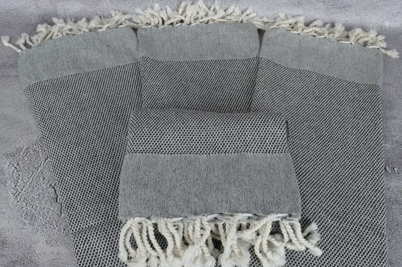 Unique Gift, Travel Towel, Monogrammed Turkish Towel, 70x40 Cotton Geometric Towel, Best Friend Gift, Organic Turkish towel, Personalized Gifts - 4
