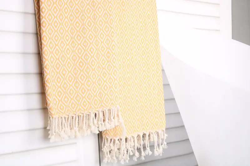 70x40 Cotton Diamond Towel, Decorative Towel, Customized Turkish Towel, Bachelor Gift, Absorbent towel, Custom Wedding Gifts, Gift For Him - 8