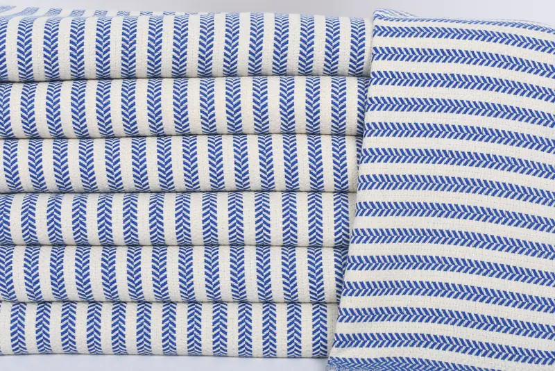 40x18 Cotton Chevron Towel, Bachelorette Party Gifts, Turkish Towel Hand Towel, Bridesmaid Gifts, Gifts For Him, Personalized Kitchen Towel - 2
