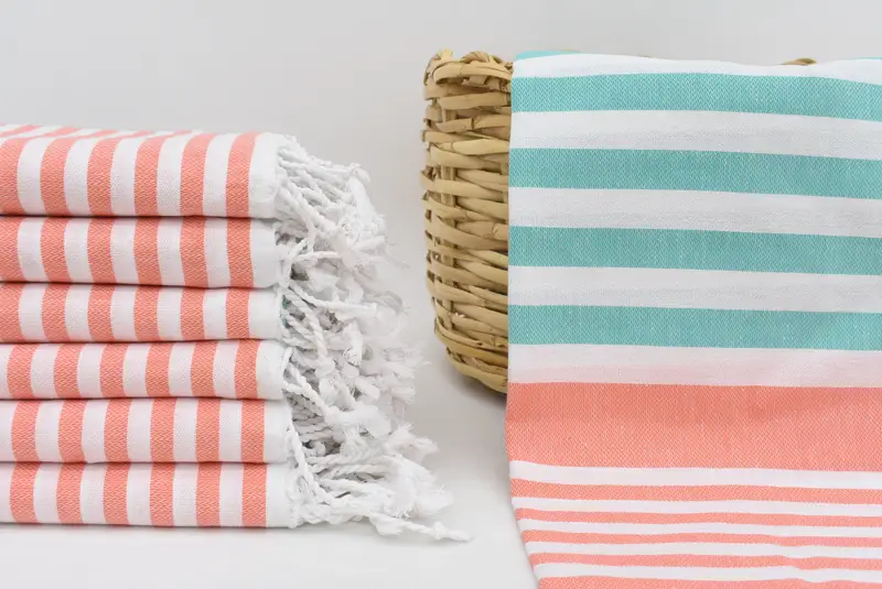 Luxury towel, Custom Bath Towel, 68x36 Cotton Striped Towel, Beach Towel Monogram, Wedding Gifts Towel, Soft towel, Xmas Gifts, Beach Size Towel - 1