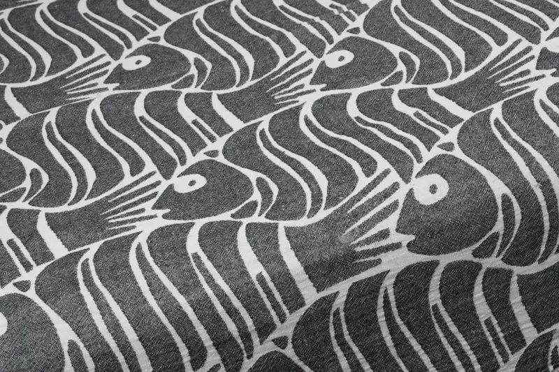 Organic Throw, Bridesmaid Gifts, Bedspread, 70x60 Cotton Fish Design Towel, Bachelorette Party Items, Maid Of Honor Gift, Throw Blanket Couch - 8