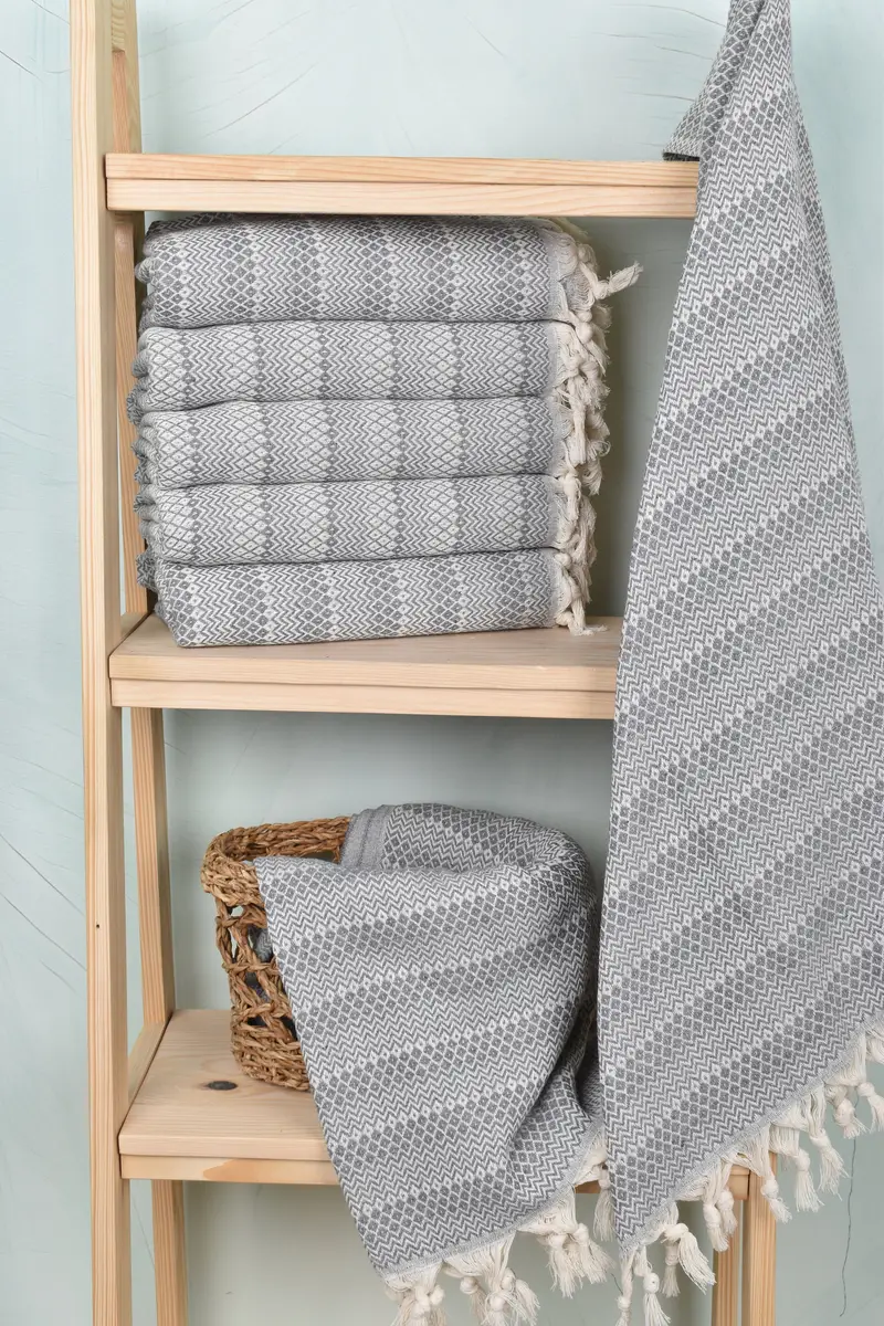 Spa Towel, 70x38 Cotton Diamond Towel, Bath towel, Bachelor Party Gifts, Soft and absorbent Turkish towel, Monogram Beach Towel, Turkish Towel USA - 3