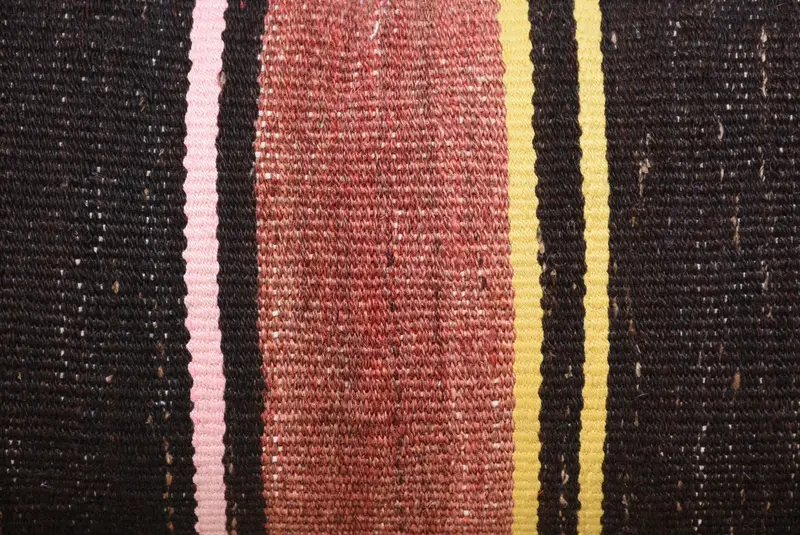 Pillow Case, 12x36 Brown Pillow Case, Throw Kilim Pillow, Kilim Pillow Cover, One Of A Kind Cushion, Nomadic Cushion, Pillow for Sofa - 3